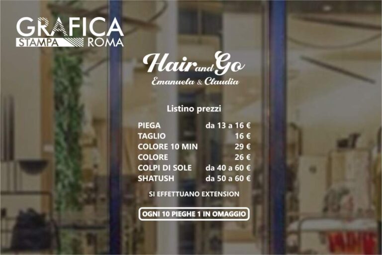 adesivi per vetrine a roma